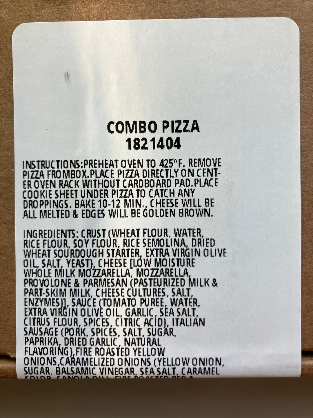 Combo Pizza